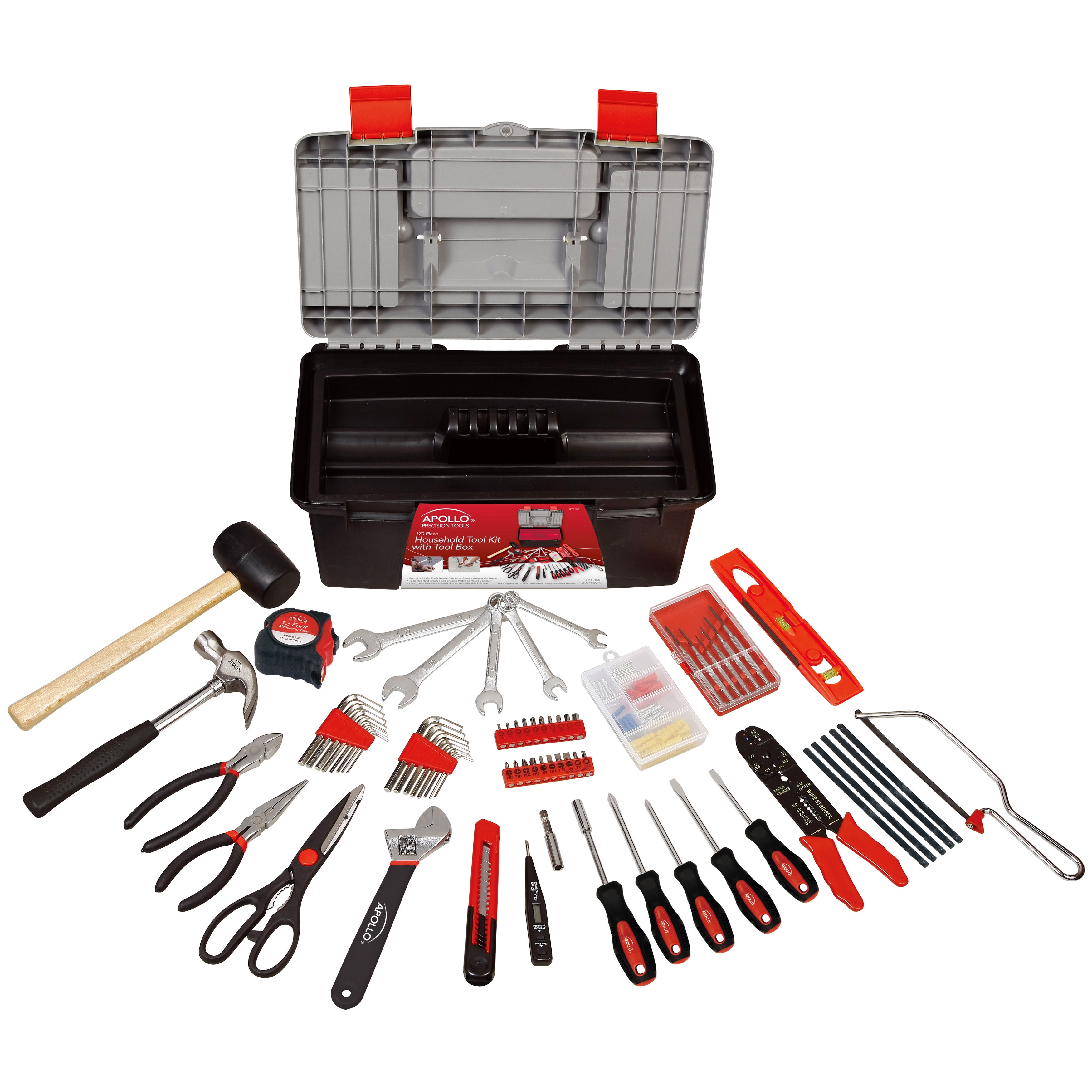 Top Product Reviews for Apollo 170-piece Tool Kit with Tool Box 8202595  Bed Bath  Beyond
