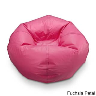 Pink Bean Bag Chairs Online At Our Best Living Ace Casual Matte Vinyl Bean Bag Chair
