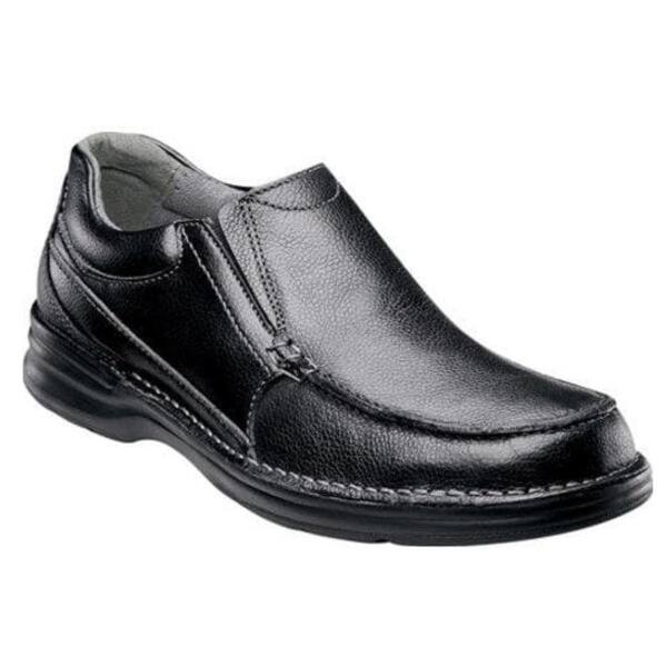 Shop Men S Nunn Bush Patterson Black Leather Free Shipping Today