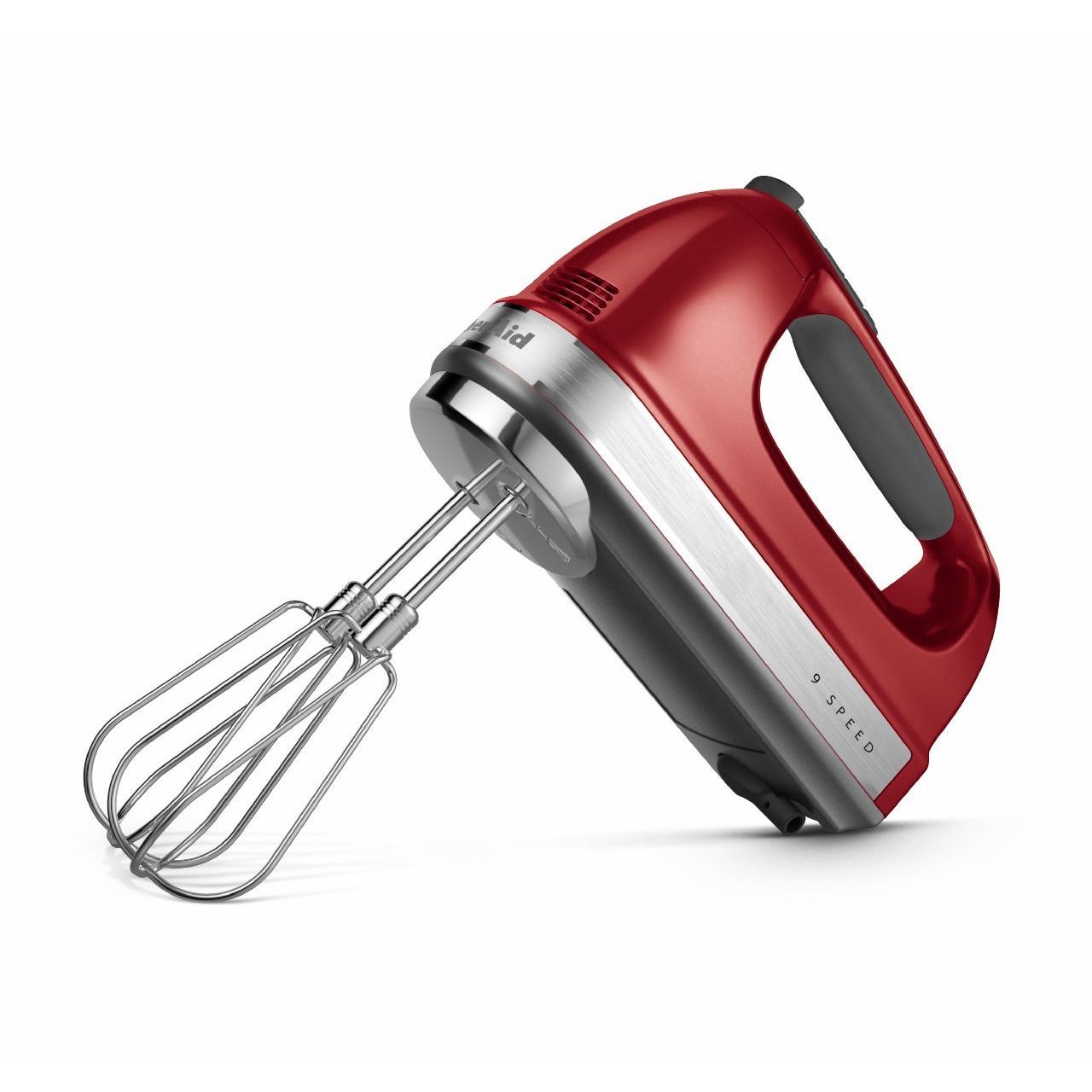 KitchenAid KHM926 9-Speed Hand Mixer - Candy Apple Red