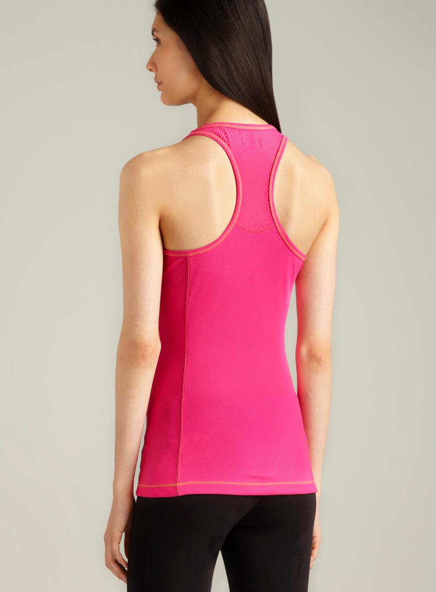 Spalding Hyper Pink Racerback Mesh Tank