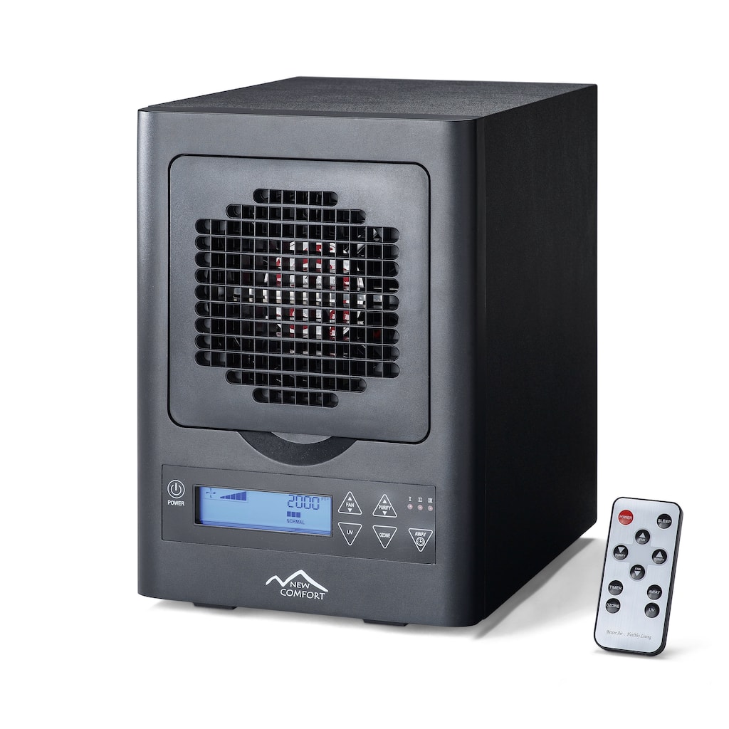 6-Stage UV Ionic HEPA Ozone Air Purifier with Remote