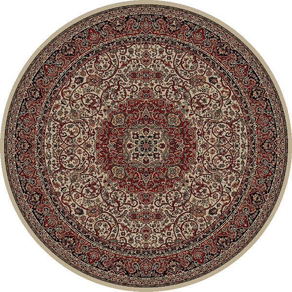Merinos Prestige Ivory Area Rug (5'3 Round) Free Shipping Today