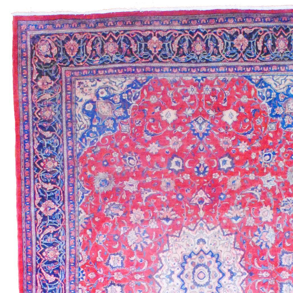 Handmade OneofaKind Mahal Wool Rug (Iran) 8'10 x 12'7 Bed Bath