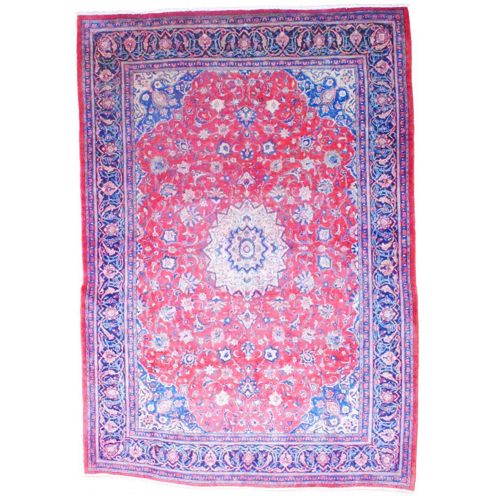 Handmade OneofaKind Mahal Wool Rug (Iran) 8'10 x 12'7 Bed Bath