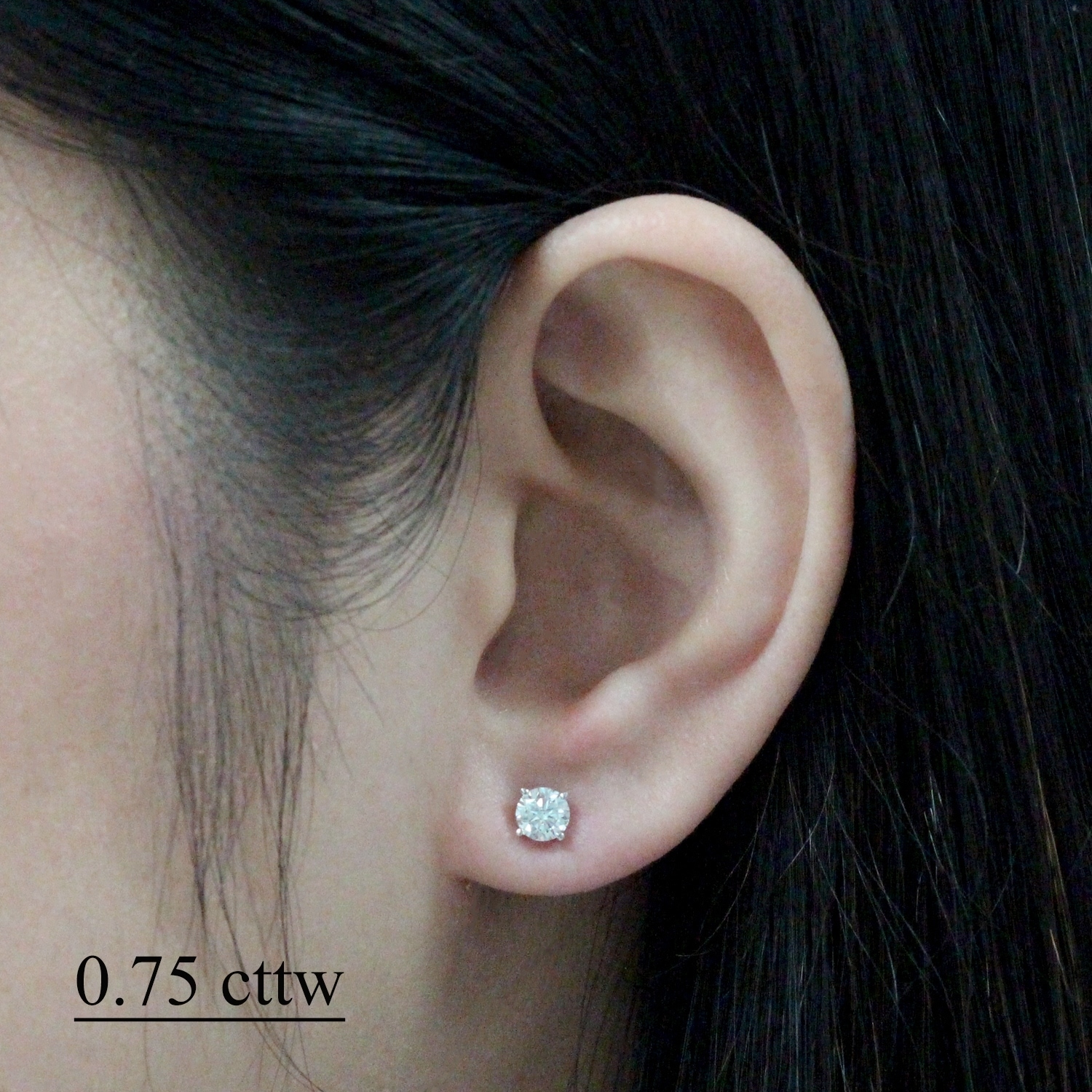 Shop Auriya 1 2ct To 2ctw Clarity Enhanced Diamond Stud Earrings
