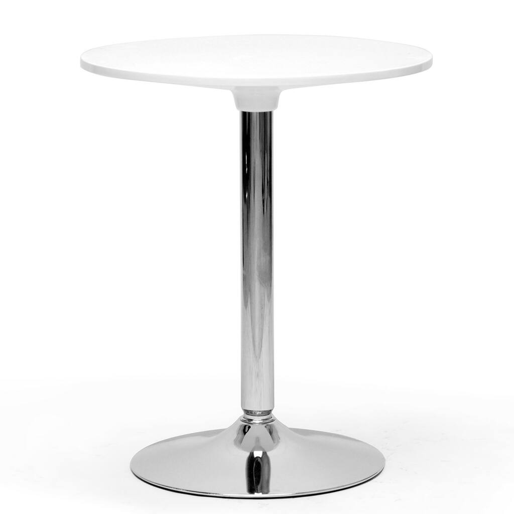 Ji Small White Modern Bistro Table