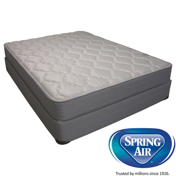 Spring Air Value Abbott Plush Queen-size Mattress Set - Overstock ...