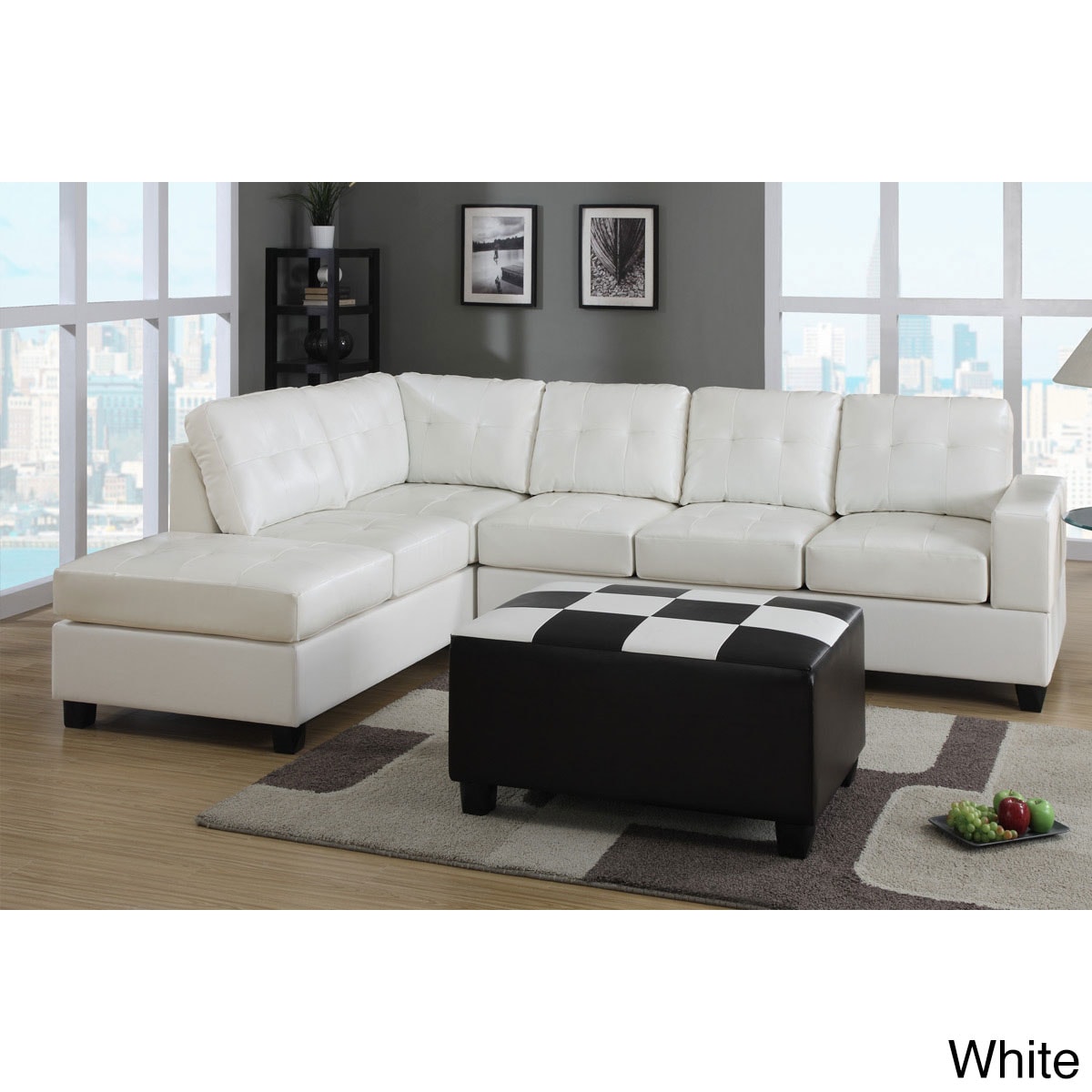 Ravenna 2 piece Sectianal Sofa/ Ottoman