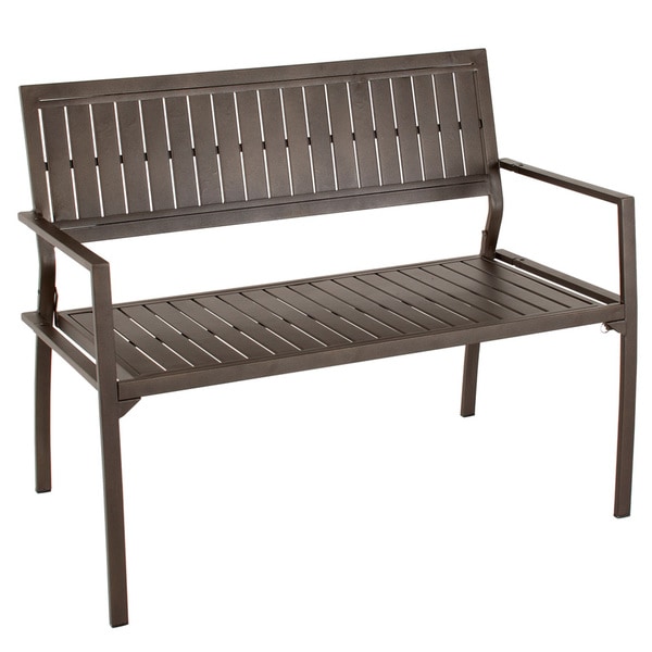 Cosco SMARTFOLD Outdoor Folding Bench Cosco Outdoor Benches