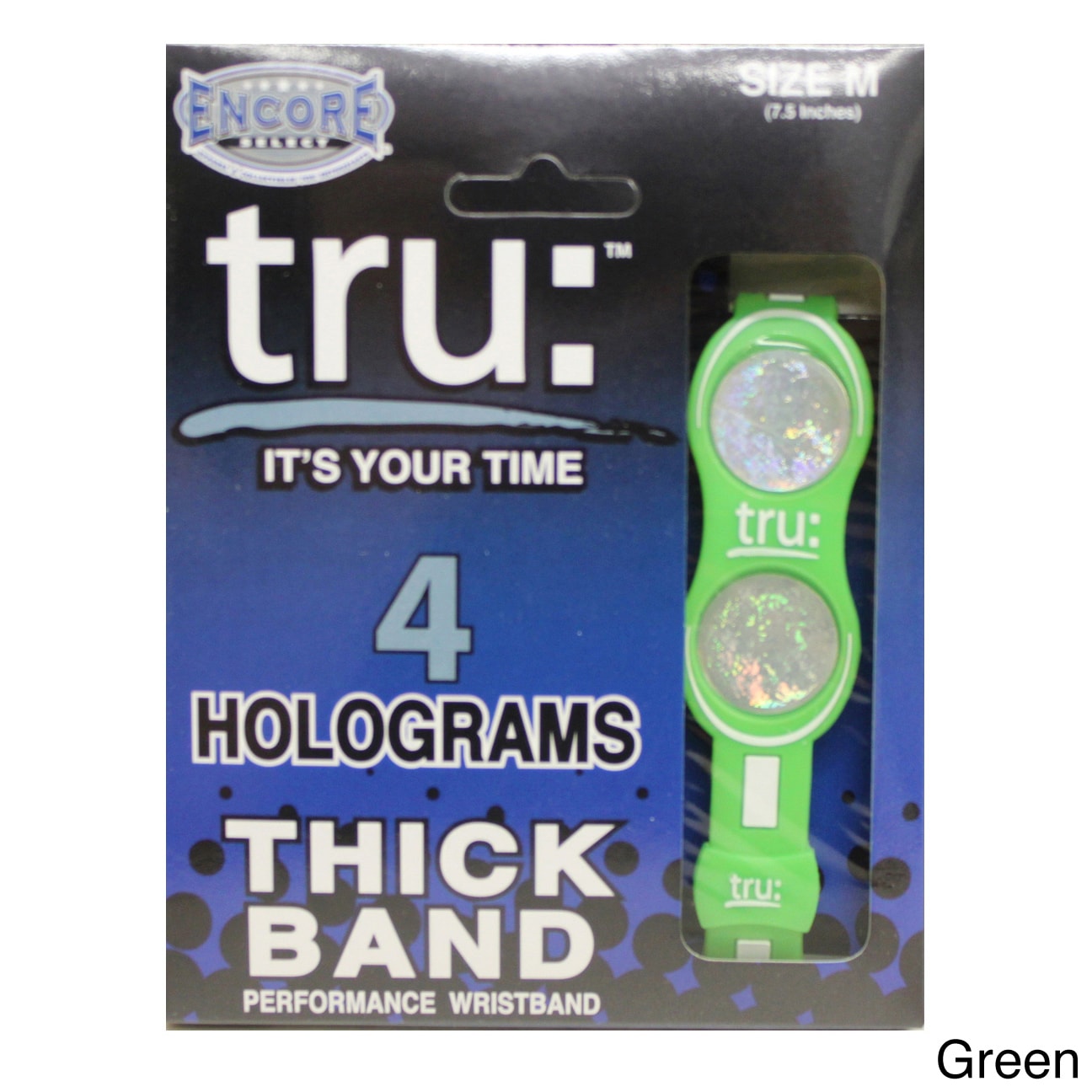 Tru Performance Colored Wristband