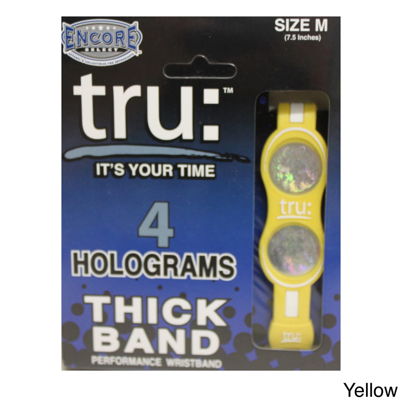 Tru Performance Colored Wristband