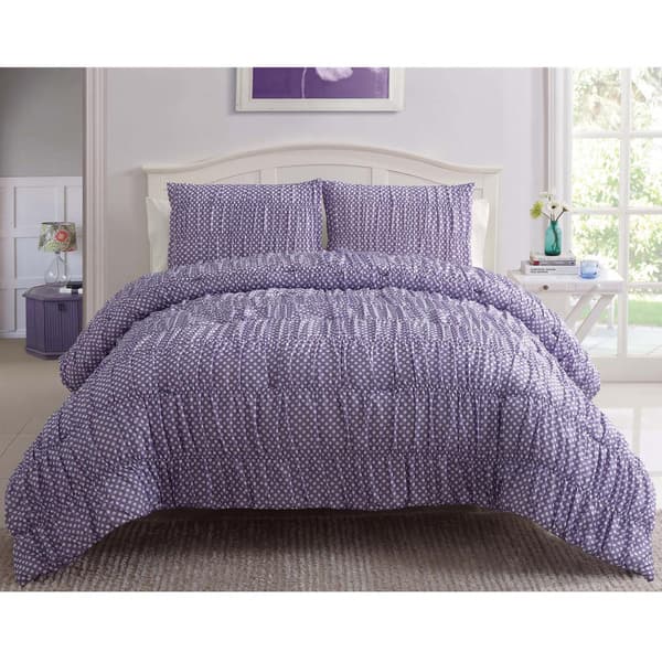 Shop Vcny Polka Dot 3 Piece Comforter Set Free Shipping Today