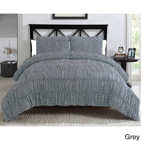 Shop Vcny Polka Dot 3 Piece Comforter Set Free Shipping Today