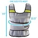 Pure Fitness 20lb Adjustable Weighted Vest - Thumbnail 2