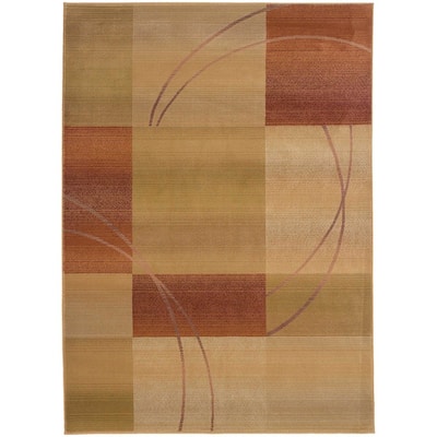 Style Haven Genevieve Geometric Blocks Area Rug