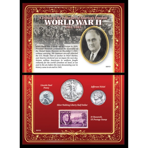 American Coin Treasures A Tribute to the Protectors of American Freedom - World War II 1941-1945