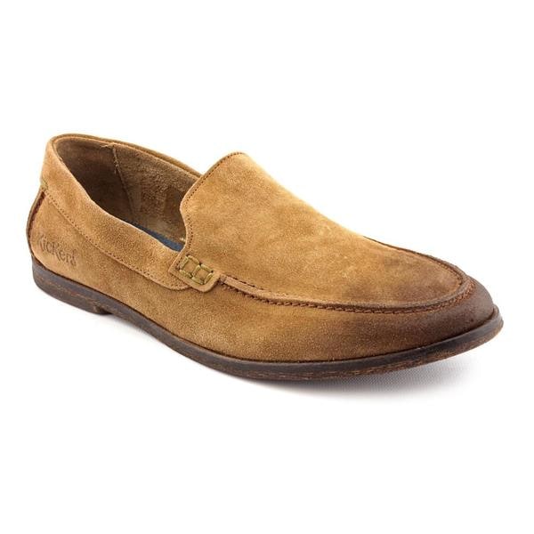 Kickers Mens Brown Ringo Regular Suede Casual Shoes