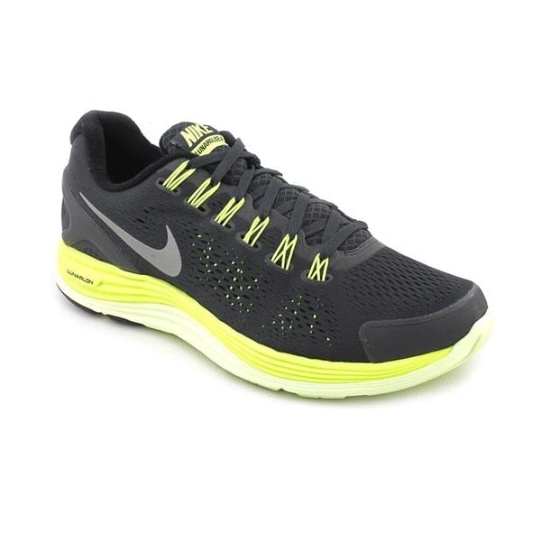 Shop Nike Men's 'LunarGlide + 4' Mesh Athletic Shoe - Grey ... Shop Nike Men's 'Lun