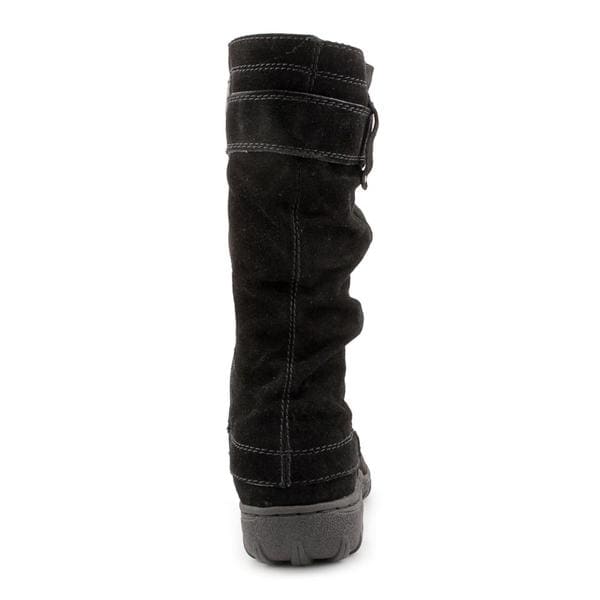 khombu black suede boots