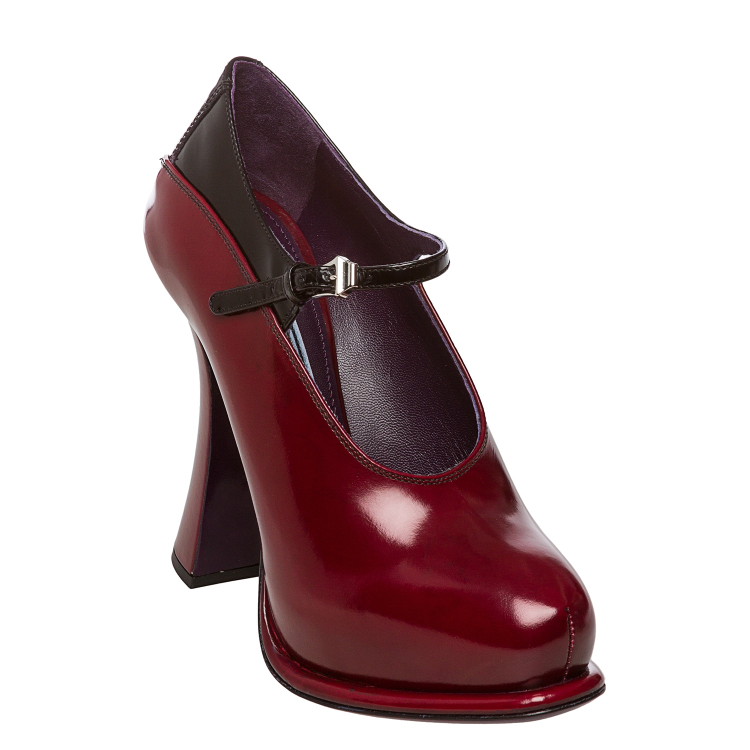 pilar leather mule platforms