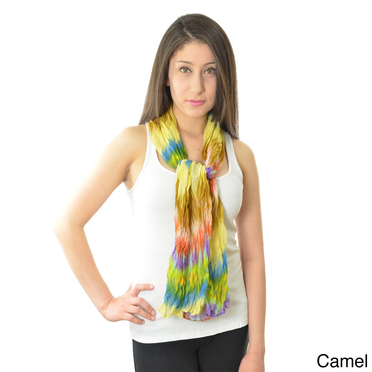 La77 Colorful Tie dye Scarf