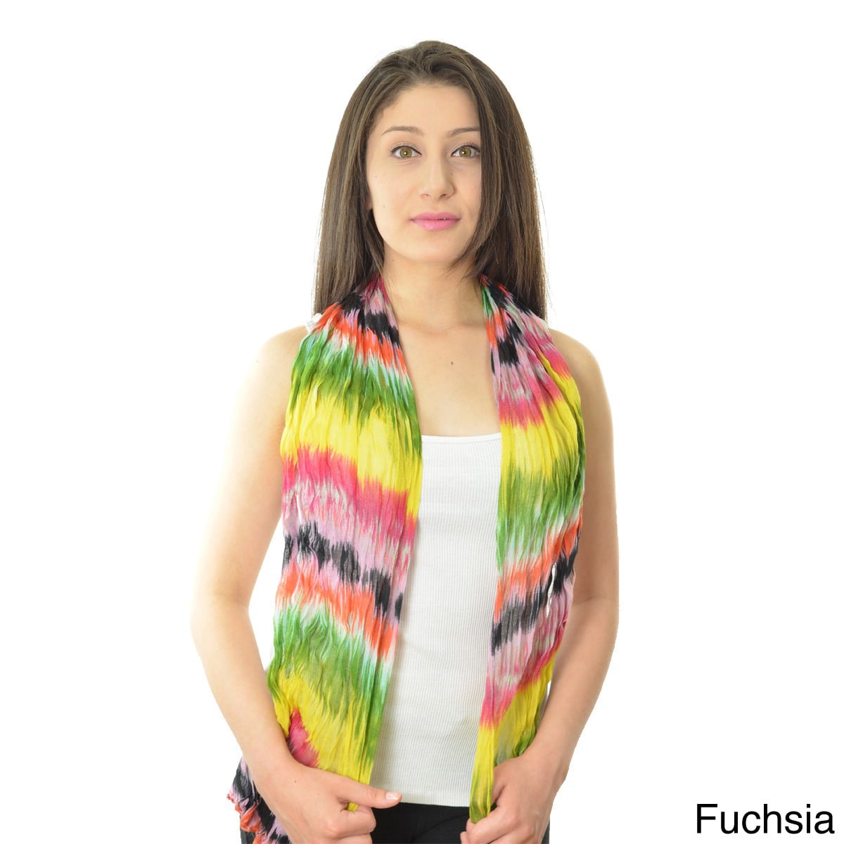 La77 Colorful Tie dye Scarf