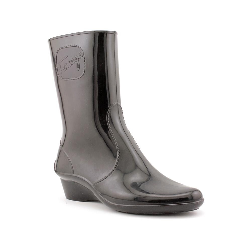 salvatore ferragamo rain boots