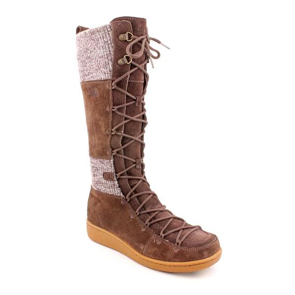 north face leather boots womens