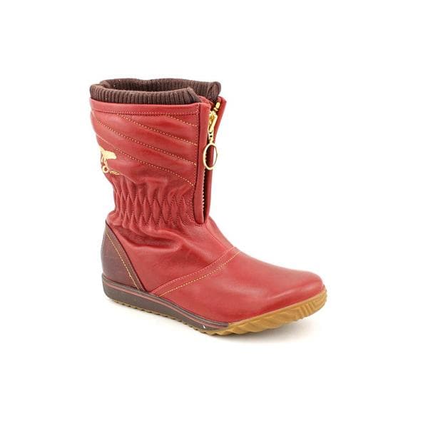 red boots size 12