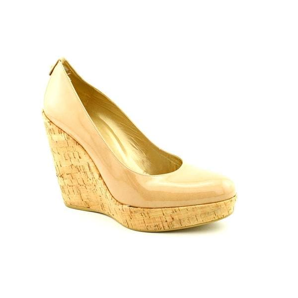 Stuart Weitzman Women's 'Corkswoon' Patent Leather Dress Shoes (Size 9.5 ) Stuart Weitzman Wedges