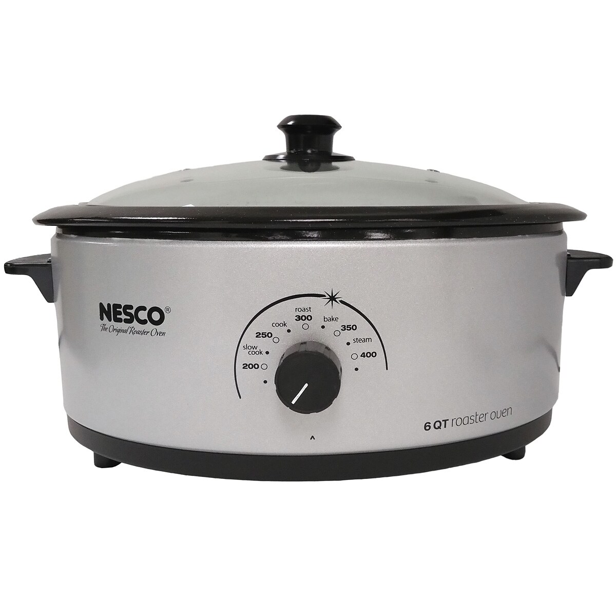 6 Qt. Red Roaster with Porcelain Cookwell | NESCO®