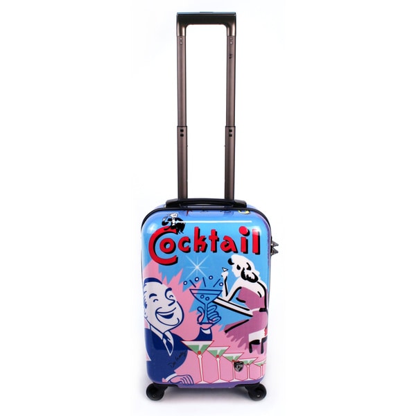 Heys De La Nuez Collection 'Martini Time' 22 inch Carry on Upright Spinner Heys USA Carry On Uprights