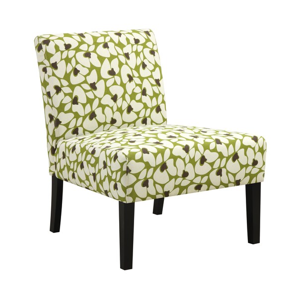 apple green accent chair