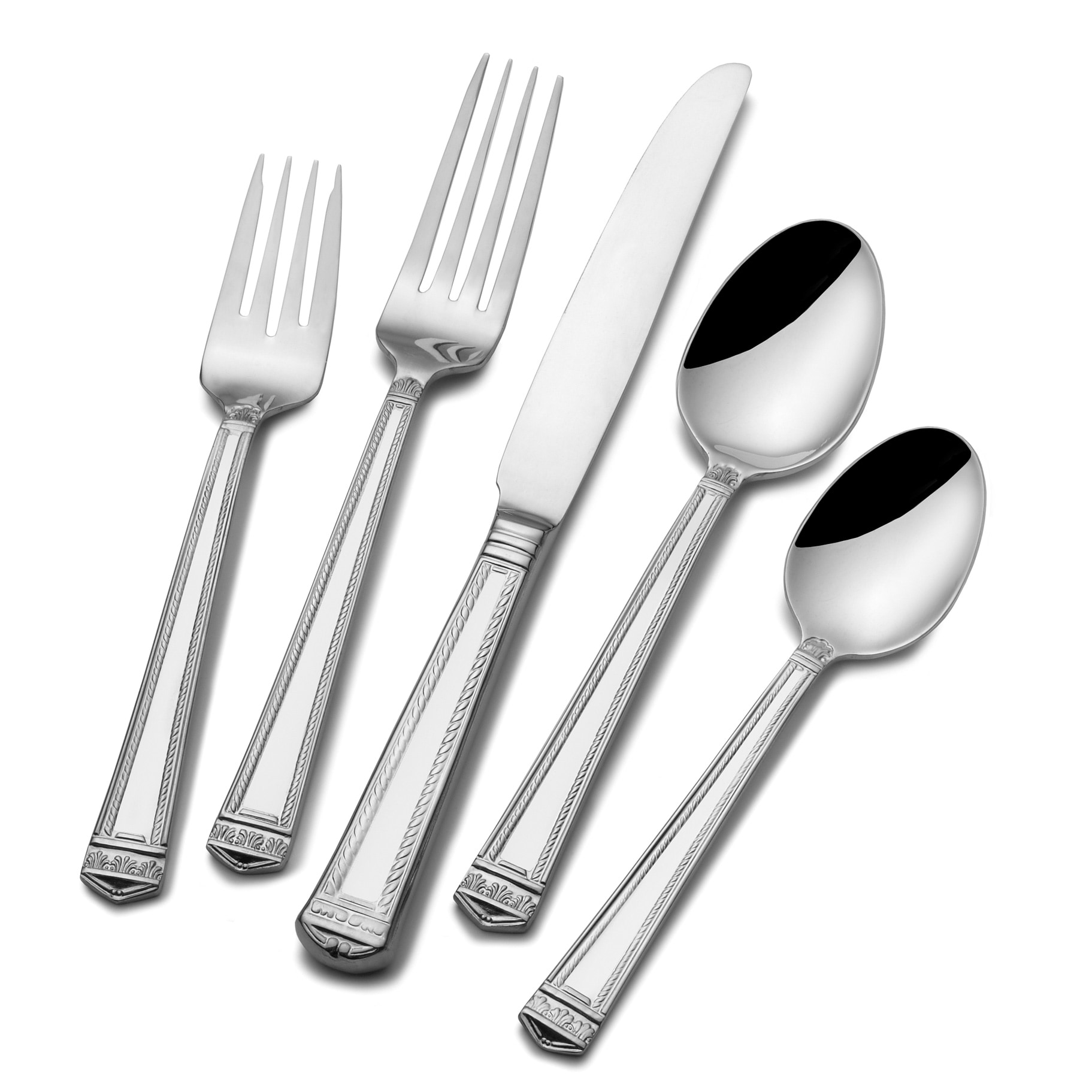 Museum by Hollister Pantheon 18/10 20 piece Flatware Set  