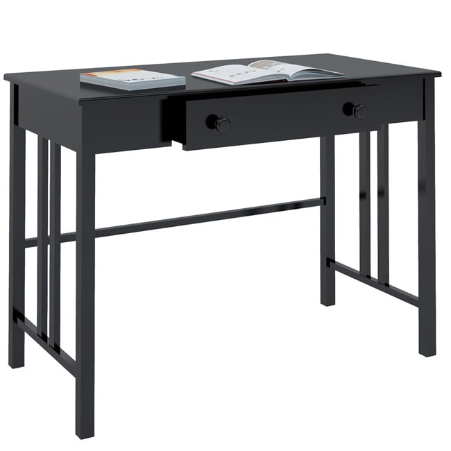 Corliving D 002 lpl Black Workspace Desk With Drawer