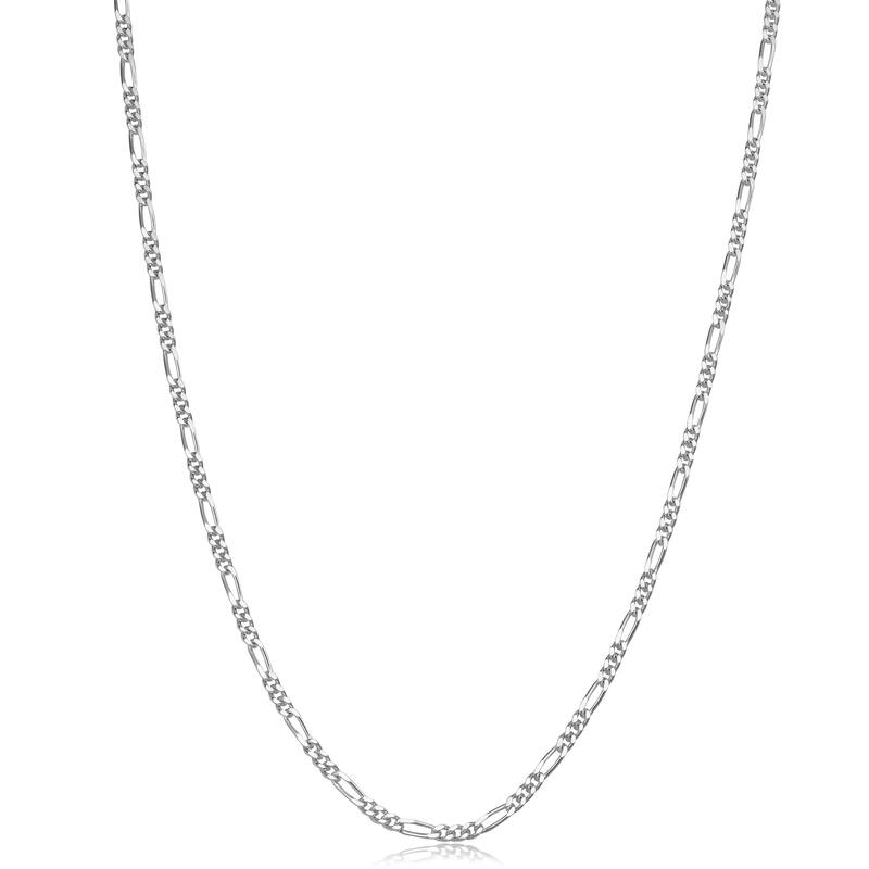Sterling Silver 1.7-mm Slim Figaro Chain (16-30 inch)