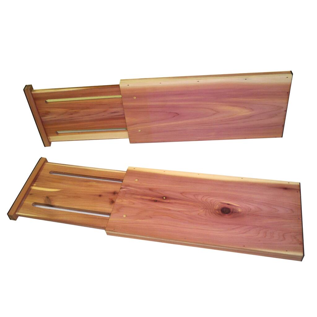 Axis Marketing Cedar Mega Dresser Drawer Dividers