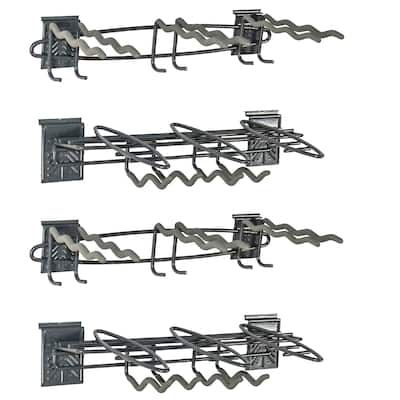 GlideRite Slatwall Hand Tool and Long Tool Accessory Racks (Set of 4)