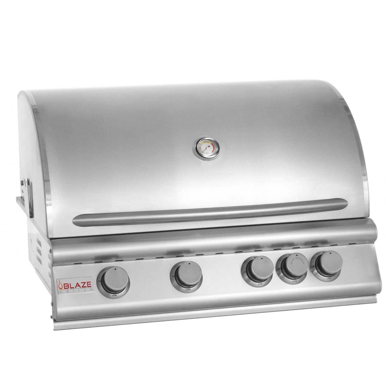 Blaze 32 inch 4 burner Built in Natural Gas Grill With Rear Infrared Burner