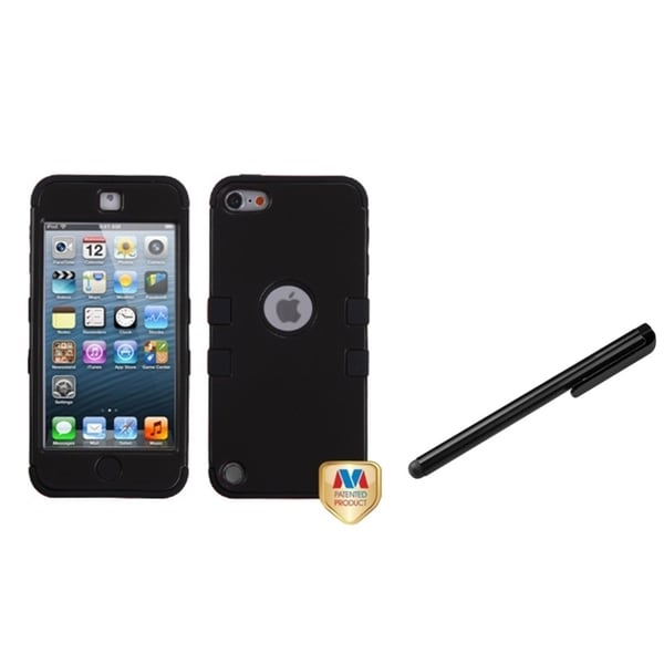 Insten TUFF Hybrid iPod Case Cover/ Stylus for Apple iPod Touch 5th/ 6th