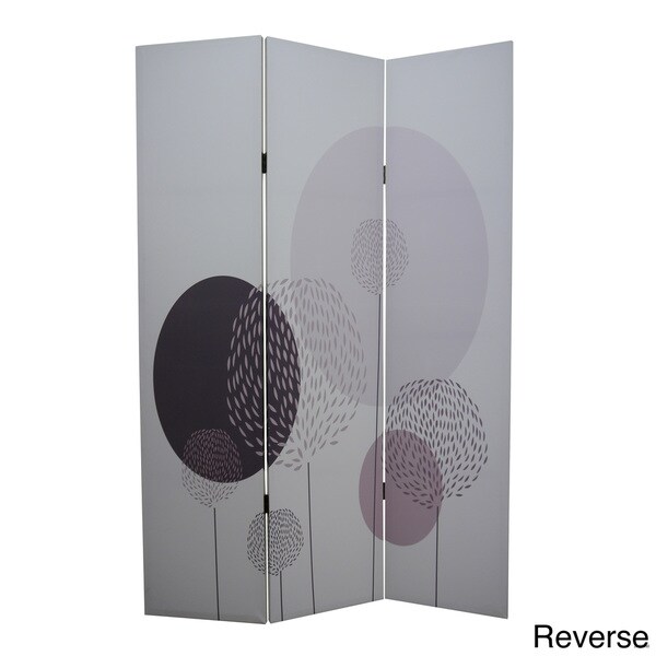 Handmade Floral Buds Canvas Screen
