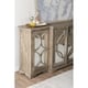 preview thumbnail 5 of 12, Amri Reclaimed Wood Mirrored 79-inch Sideboard by Kosas Home