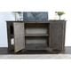 preview thumbnail 12 of 12, Amri Reclaimed Wood Mirrored 79-inch Sideboard by Kosas Home