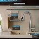 preview thumbnail 6 of 6, Boann 'Sophia' 16.75-inch Stainless Steel Pull-out Kitchen Faucet