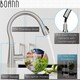 preview thumbnail 7 of 6, Boann 'Sophia' 16.75-inch Stainless Steel Pull-out Kitchen Faucet
