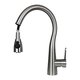 preview thumbnail 3 of 6, Boann 'Sophia' 16.75-inch Stainless Steel Pull-out Kitchen Faucet