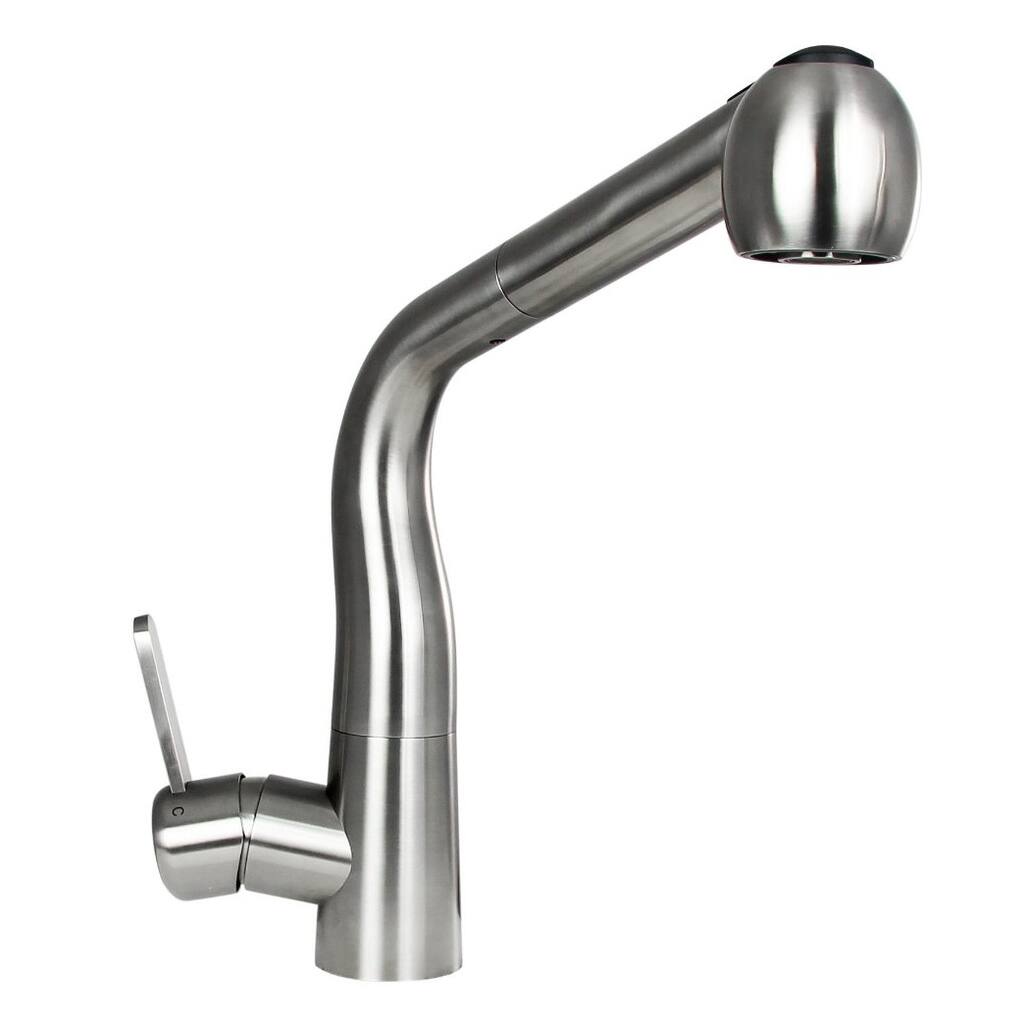 Boann 'Aurora' 12.5-inch Stainless Steel Pull-out Kitchen Faucet