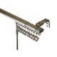 preview thumbnail 3 of 1, InStyleDesign Regal Silver Adjustable Curtain Track With Sliders