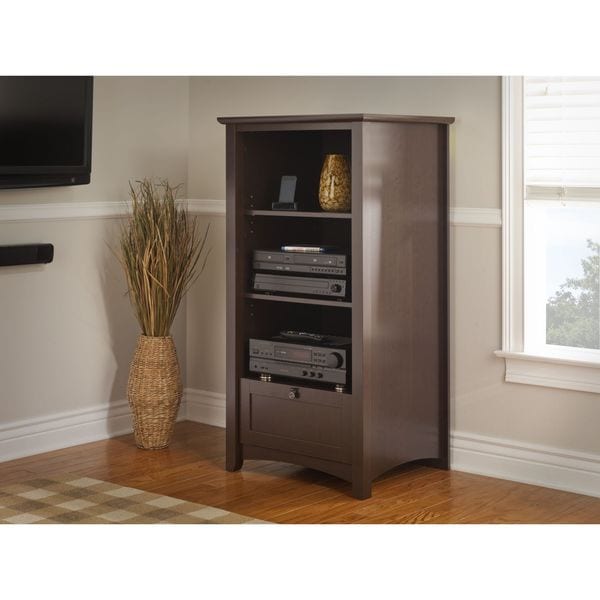 furniture of america fresno Bush Mocha Tower Campo Free Collection Audio  Brown